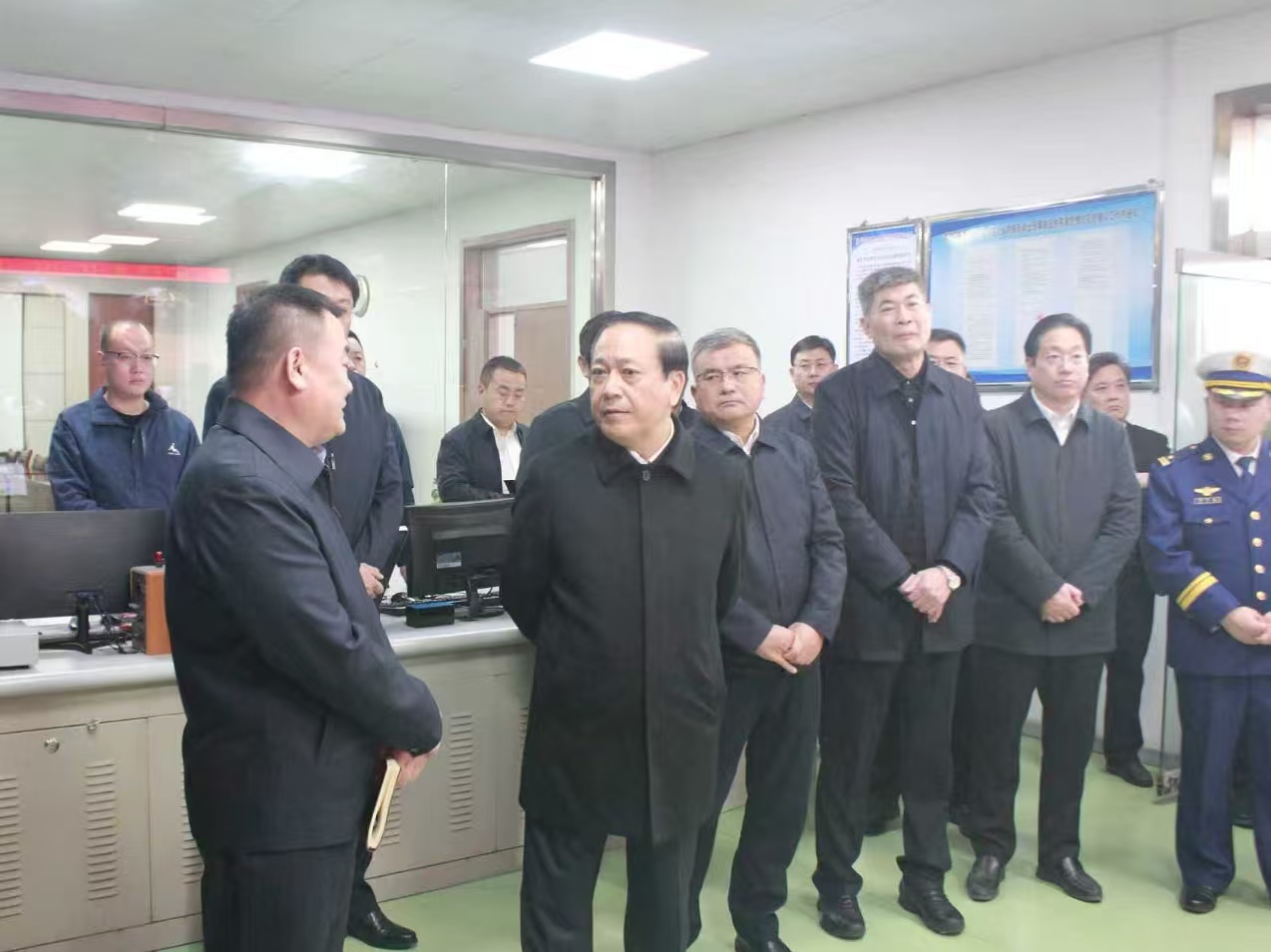 王廣部到級(jí)索煤礦督導(dǎo)檢查安全生產(chǎn)工作